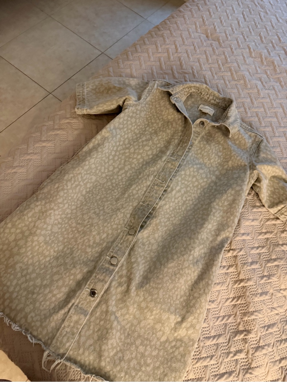 Universal Thread Olive Green Button-Front Jacket - Picture 4 of 4